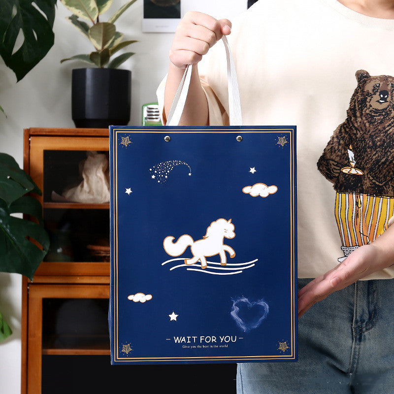 Prince Charming Gift Printed Gift Box Bow Gift Box