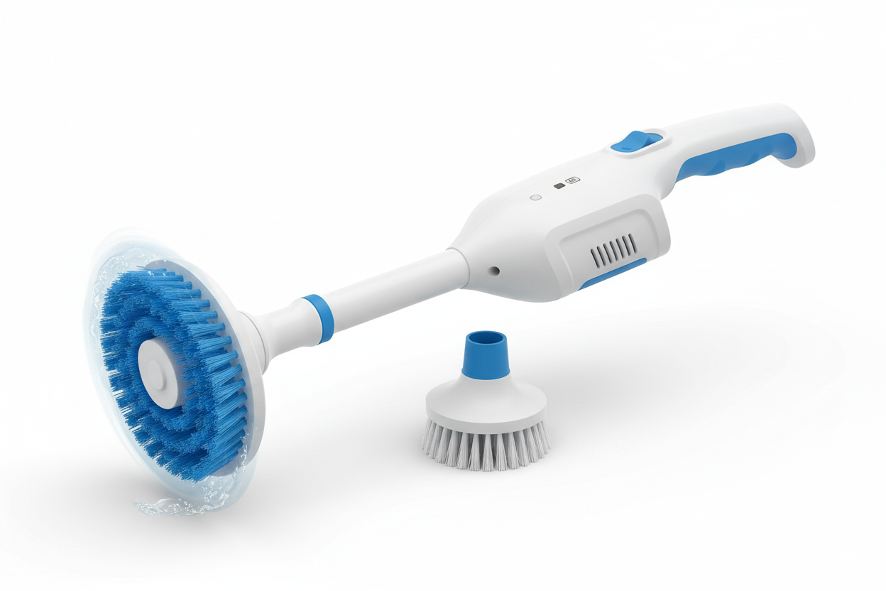 Brush Electric Spin Cleaning Scrubber Electric Cleaning Tools Parlour Kitchen Bathroom Cleaning Gadgets