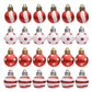 Mini Painted Christmas Ball 3 Cm24PCS Christmas Gift Gift Gift